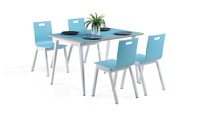 食堂餐桌椅-1814T-學校家具-按空間分類-食堂餐桌椅-食堂餐桌子-食堂餐椅子