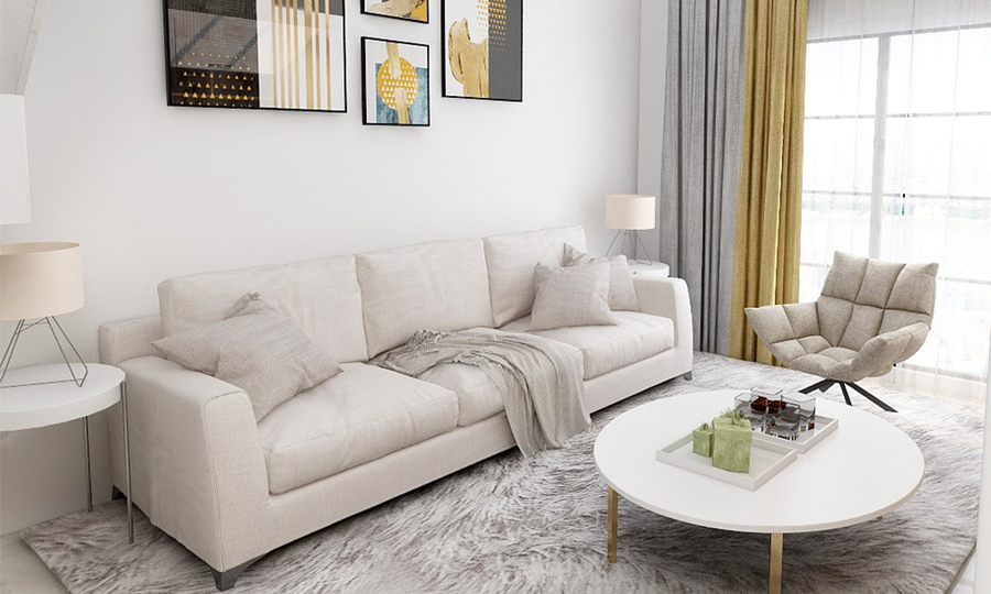 Apartment-24 Furniture, Apartment Bed, Leisure Sofa