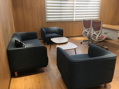 休闲沙发 布艺沙发+茶几 公寓家具.办公家具.酒店家具