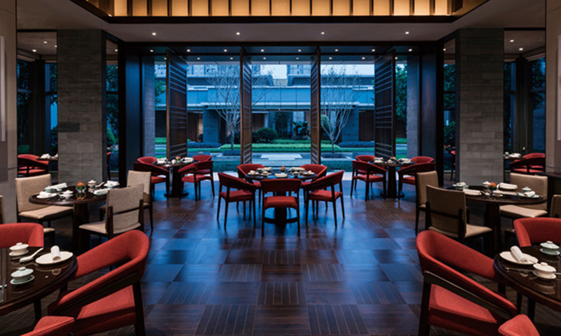 福州倉山凱悅酒店-餐廳桌椅-酒店家具-餐廳桌子-餐廳椅子-酒店沙發
