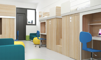 学生床公寓床-5-学校家具-学生床-学生公寓床-学生宿舍床-学校宿舍家具