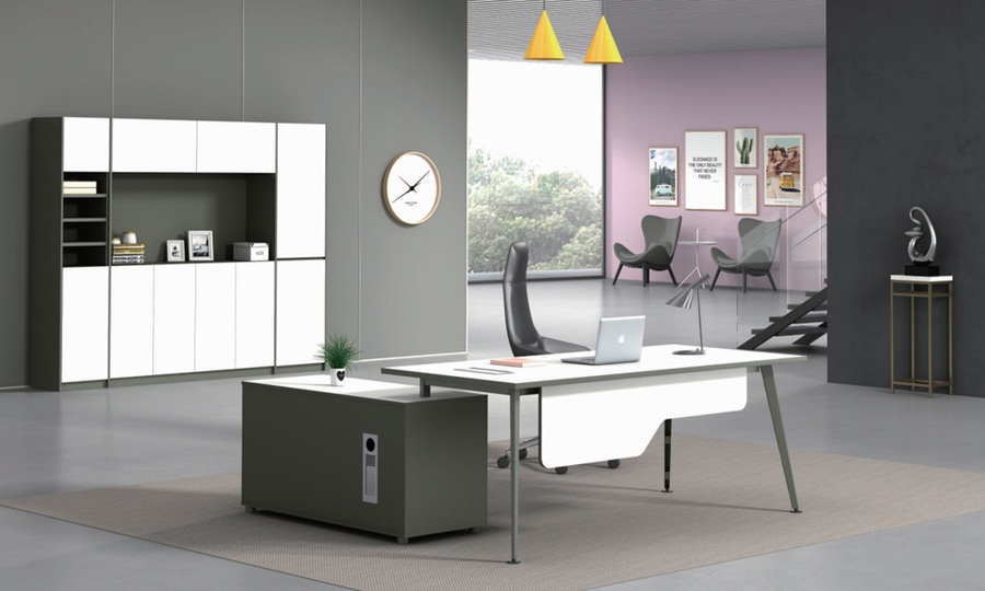 奧伽 大班臺/辦公桌-WZ-AJ01,辦公室家具,廣東辦公家具,辦公定制家具,辦公桌,辦公椅,老板大班臺,辦公桌