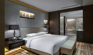 現代標準套房-5 酒店家具-休閑沙發-床-桌椅-床頭柜