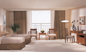 現代標準套房（雙人間-2）-酒店家具-酒店沙發-桌椅-床頭柜-床