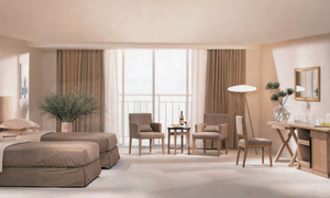 現代標準套房（雙人間-3）-酒店家具-酒店沙發-桌椅-床頭柜-床