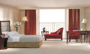 現代標準套房-2  酒店家具-休閑沙發-床-桌椅-床頭柜
