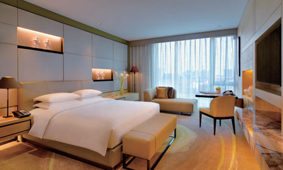 现代豪华套房-6 &nbsp;酒店家具-休闲沙发-床-桌椅