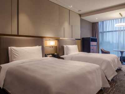 现代标准套房-2 酒店家具.床.床头柜