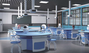 实验室家具-2 数字化智能实验室 . 学校家具